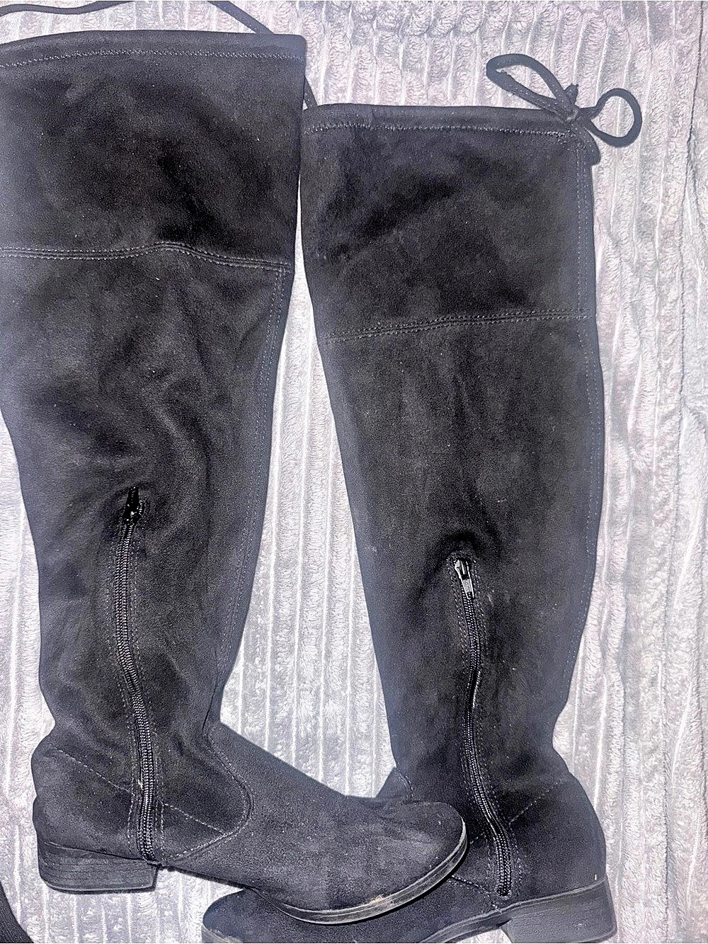 No Boundaries Women's Over-the-Knee Boots Black